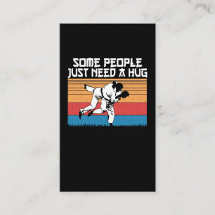 Tarjeta De Visita Funny Judo Chiste Jiu Jitsu Humor de Artes Marcial