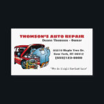 Tarjeta De Visita Funny Personalizado Automotive Mechanic Auto<br><div class="desc">Funny tarjeta de visita automática mecánica de automóviles Personalizado.</div>