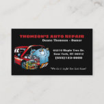 Tarjeta De Visita Funny Personalizado Automotive Mechanic Auto<br><div class="desc">Funny tarjeta de visita automática mecánica de automóviles Personalizado. Personalizar esto con tu propia información de negocio para convertirla en tu propia. Ideal para dejar una impresión memorable.</div>