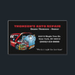 Tarjeta De Visita Funny Personalizado Automotive Mechanic Auto<br><div class="desc">Funny tarjeta de visita automática mecánica de automóviles Personalizado. Personalizar esto con tu propia información de negocio para convertirla en tu propia. Ideal para dejar una impresión memorable.</div>
