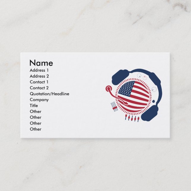 Tarjeta De Visita Funny_Record (Anverso)