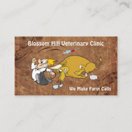Tarjeta De Visita Funny Veterinary Business Card