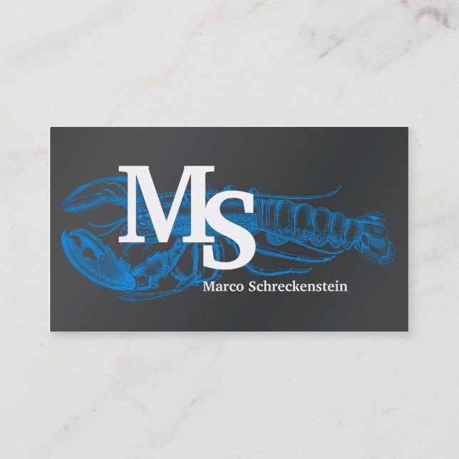 Tarjeta De Visita Für Köche und Foodstyhear (Reverso)