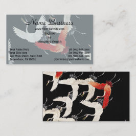 Tarjeta De Visita Furisode 1910-1920 con una miríada de ranas volado