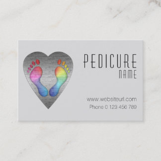 Tarjeta De Visita fusspflege cuidado pie