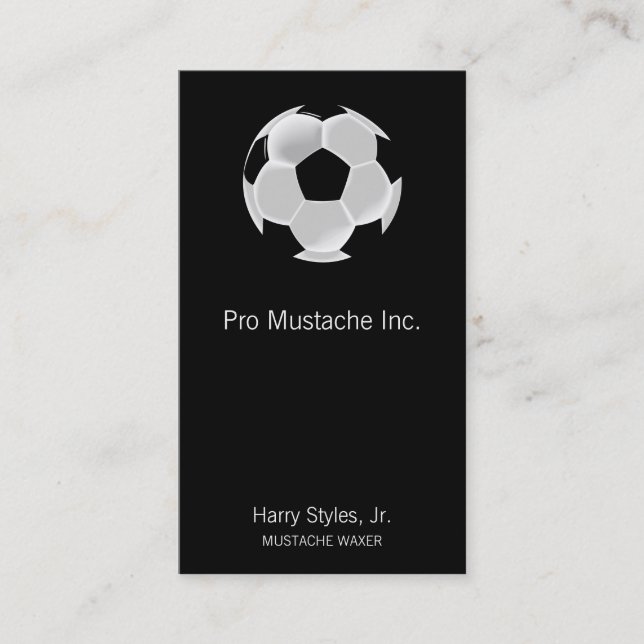 Tarjeta De Visita Futbol Ball (Anverso)