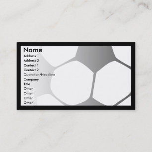 Tarjeta De Visita fútbol: M:
