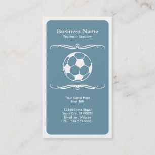 Tarjeta De Visita fútbol moderno