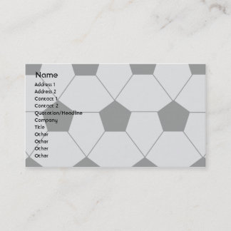 Tarjeta De Visita Fútbol - negocio
