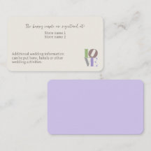 Gabinete de Bodas de AMOR moderno