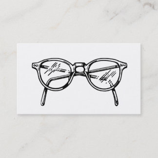 Tarjeta De Visita Gafas/lentes