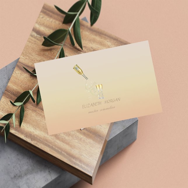 Tarjeta De Visita Gafas modernas sofisticadas y elegantes (Subido por el creador)