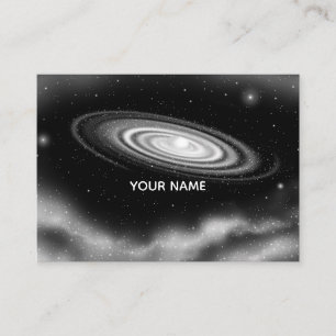 Tarjeta De Visita Galaxia blanca eterna