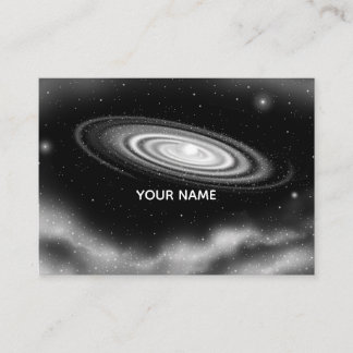 Tarjeta De Visita Galaxia blanca eterna