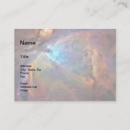 Tarjeta De Visita Galaxia espacial Orion Nebula