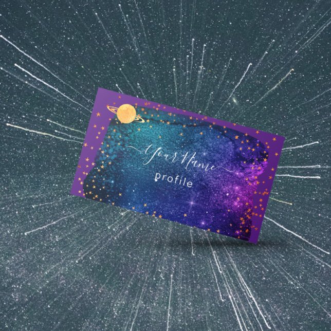 tarjeta de visita galaxia no2 elegante (Subido por el creador)
