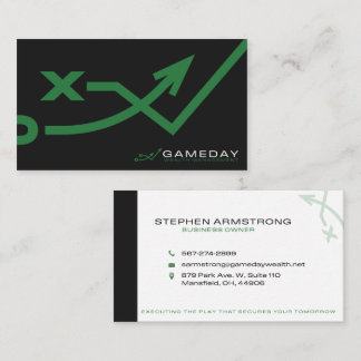Tarjeta De Visita Gameday Business Card