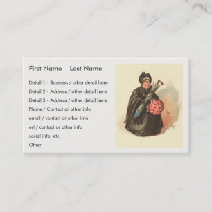 Tarjeta De Visita Gampa al aire libre por Kyd - Martin Chuzzlewit, d