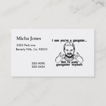 Gángster bonito mismo