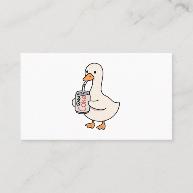 Tarjeta De Visita Ganso Pop (Reverso)