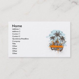 Tarjeta De Visita Garcya.us_blog_001, Nombre, Dirección 1, Dirección