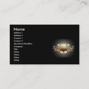 Tarjeta De Visita Garcya.us_Heraldic_3, Nombre, Dirección 1, Direcc