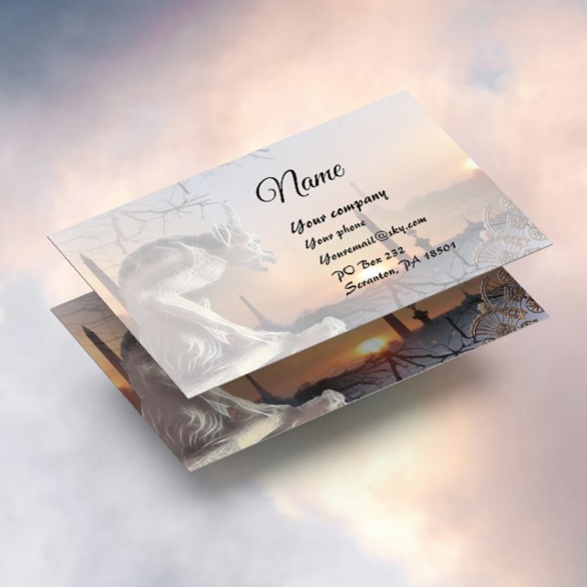 Tarjeta De Visita Gargoyle de París (Subido por el creador)