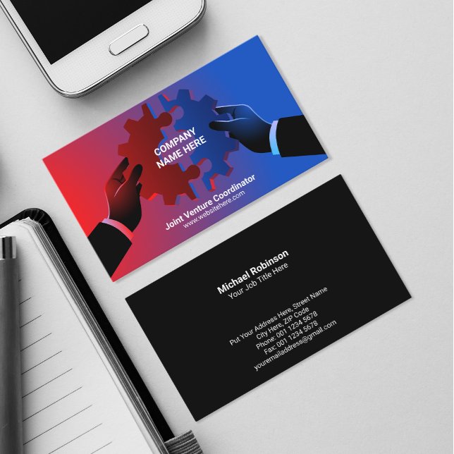 Tarjeta De Visita Gases | Concepto de adquisiciones de empresas (Subido por el creador)