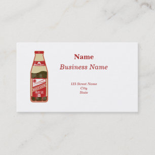 Tarjeta De Visita Gastronomía cantonesa de Hoisin Sauce