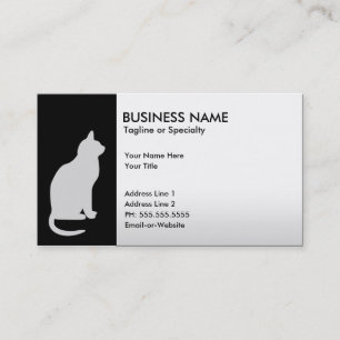 Tarjeta De Visita gato