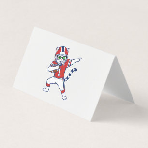 Tarjeta De Visita Gato Touchdown