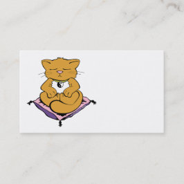 Tarjeta De Visita Gato Zen