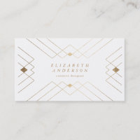 Gatsby De Decoración Geométrica De Diamante Blanco