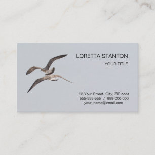 Tarjeta De Visita Gaviotas voladoras