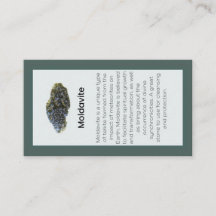Gemstone Moldavite Crystal significa Joyería