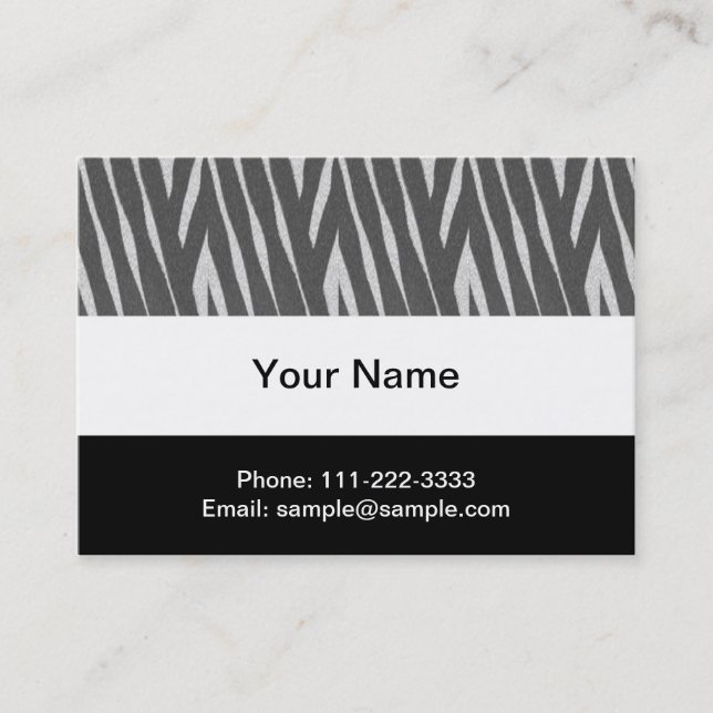 tarjeta de visita general (Anverso)