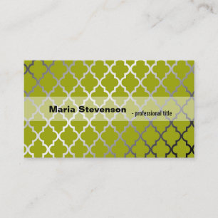 Tarjeta De Visita Genial, moderno y brillante profesional de color v