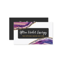 Geode Agate Slice Gemstone Ultra Violeta Púrpura