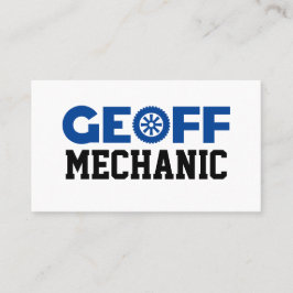 Tarjeta de visita Geoff Mechanic