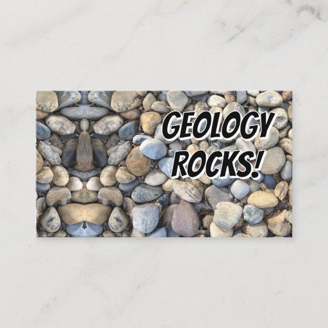 TARJETA DE VISITA ¡GEOLOGÍA ROCKS! (Anverso)