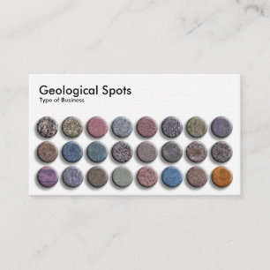 Tarjeta De Visita Geological Spots 02 - Linen