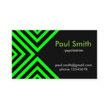 Geometría hipnótica verde