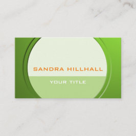 Tarjeta De Visita Geometría metálica fresca cualquier texto y color