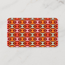 Tarjeta De Visita Geometría Moderna Boho