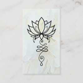 Tarjeta De Visita *~* Geometría sagrada de Lotus Ombre Reiki Nirvana
