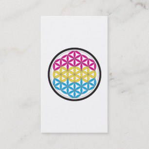 Tarjeta De Visita geometría sagrada de pan