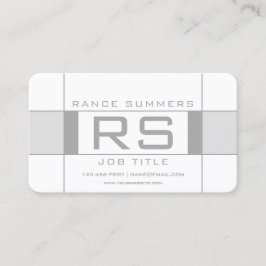 Tarjeta De Visita Geométrico deportivo de Guay