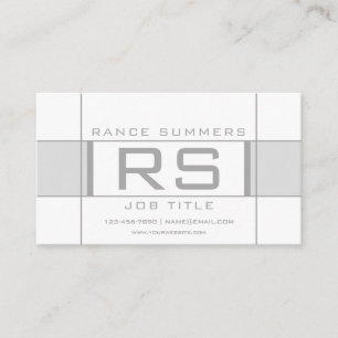 Tarjeta De Visita Geométrico deportivo de Guay