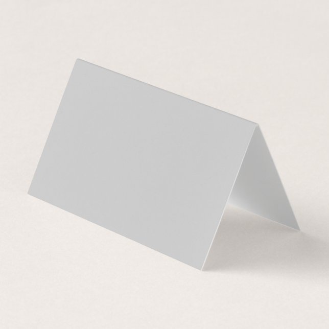 Tarjeta De Visita Geométrico gris pálido suave (Anverso)