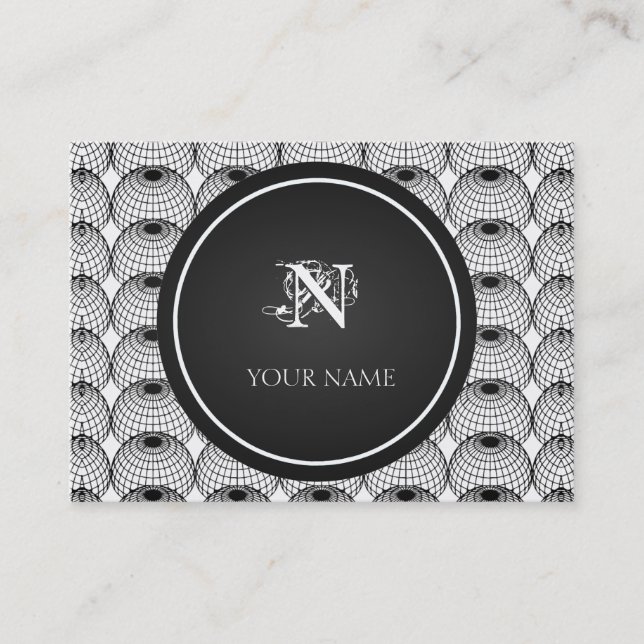 Tarjeta De Visita Geométrico moderno (Anverso)